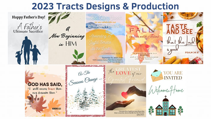 2023 Tracts Designs