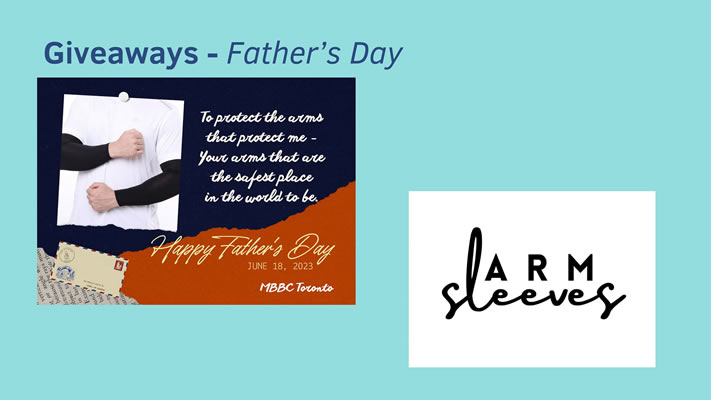 Father's day giveaways